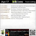 GroupCore【Apr17】曲リスト