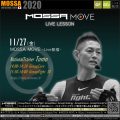 11/27(金) MOSSA MOVE ライブ配信 – Tomo／Core・Fight