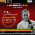 12/14(月) MOSSA MOVE ライブ配信 – Minami／Centergy・Groove